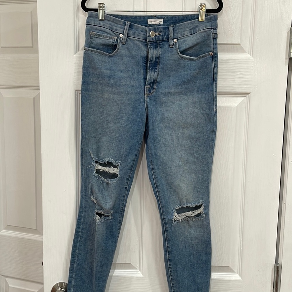 Good American Good Legs crop skinny Jean